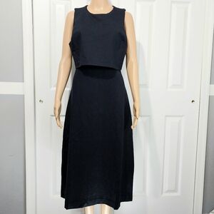 Spanx Ponte Fitted Midi Dress, NWT, Size L